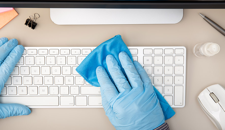 ویروس کرونا در محل کار | Dr.Abidi - Cleaning workplace