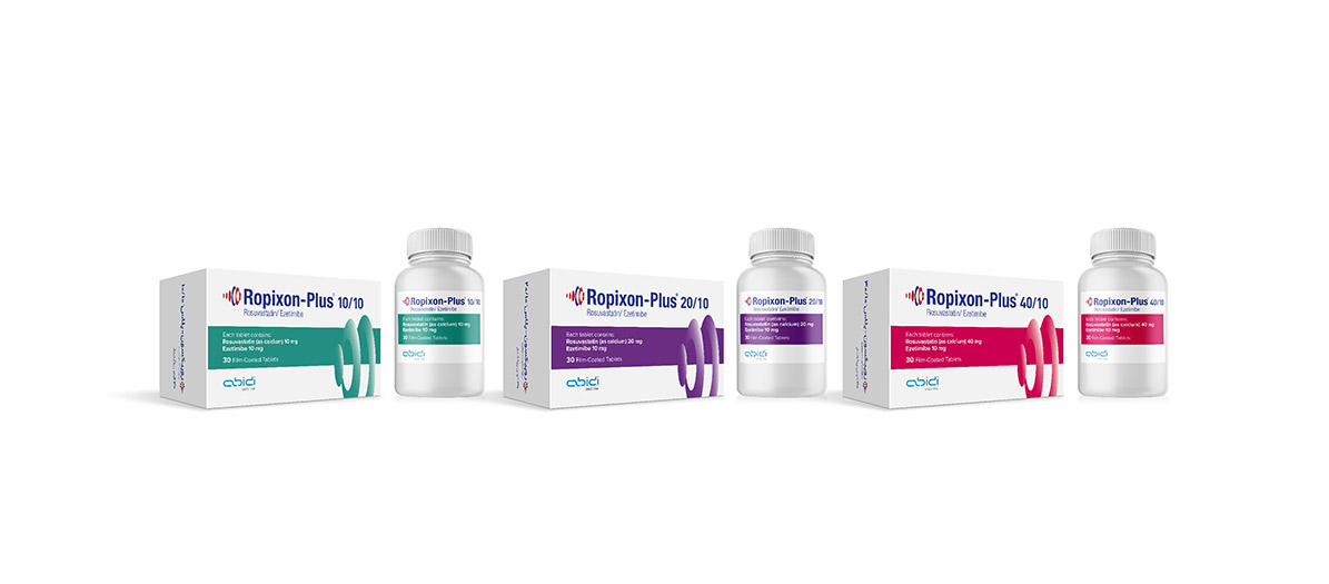 بسته‌بندی‌های قرص روپیکسون-پلاس® (Ropixon-Plus®)داروسازی دکتر عبیدی - کاهنده چربی خون
