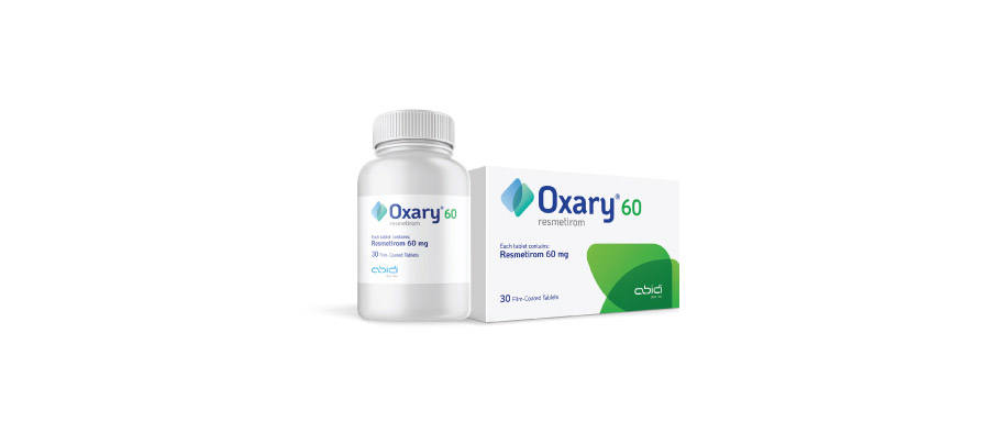 بسته‌بندی قرص 60 میلیگرم اکساری®دکتر عبیدی